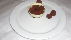 Panier gourmand au chocolat blanc et truffe
