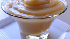 Mousse de pomme glacée