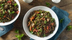 Lentilles aux lardons au Cookeo