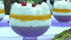 Verrine "Normandie enneigée"