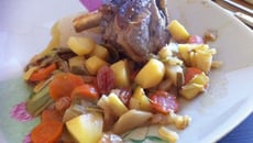 Souris d'agneau confites maison