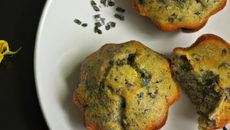 Muffins à l'huile d'olive au citron et aux graines de pavot