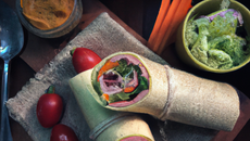 Wrap thon & crudités