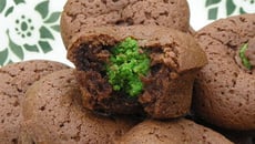 Petits moelleux au chocolat cœur à la pistache