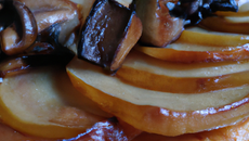 Tarte tatin aux cèpes