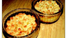 Crumble banane et citron