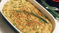 Flan de homard et sa crème d'estragon