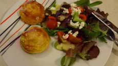 Feuilleté Jambon cru au chèvre