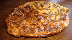 Tarte aux oignons frais