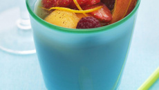 Soupe pétillante de fruit à la Bière de Printemps