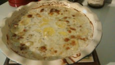 Gratin dauphinois au Roquefort