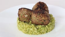 Couscous de brocoli, Keftas de bœuf et brocoli