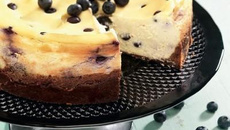 Cheesecake aux myrtilles classique