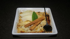 Crumble aux pommes et aux pépites de chocolat