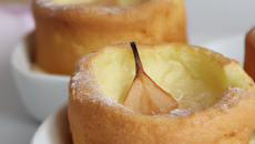 Soufflés aux poires