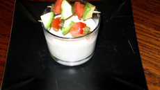 Panacotta à la moutarde