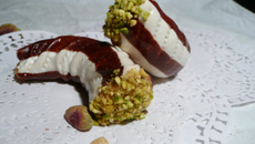 Cornes de gazelle bicolores