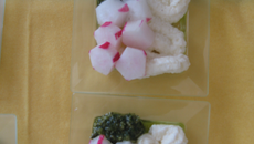 Mini-verrines printanières