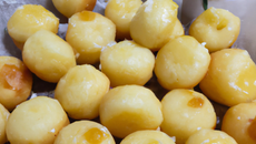 Mini beignets à l'ananas