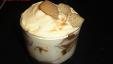 Tiramisu pomme caramel