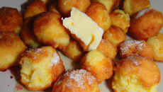 Petits beignets de Cottage Cheese au Chavignol