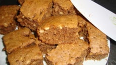 Brownie au chocolat et aux cacahuètes