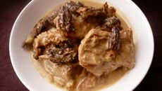 Sauté de veau aux morilles