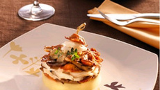 Parmentier de poisson aux 3 champignons et Vouvray