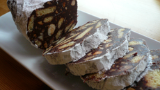 Saucisson au chocolat au miel