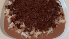 Le riz au lait au chocolat