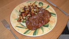 Magret de canard au miel de provence