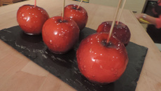 Pommes d'amour pour enfants