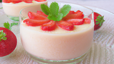 Mousse de fraises facile