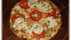 Pizza au saumon et Boursin