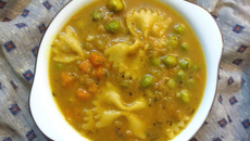 Soupe de fruits et légumes