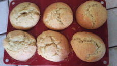Muffins à l'amande