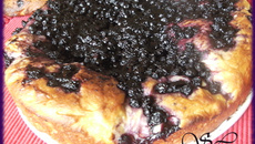 Tarte briochée à la myrtille