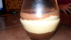 Mousse aux trois chocolats facile