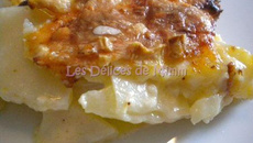 Gratin de pommes de terre au Brie
