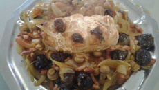 Rôti de dinde aux pruneaux