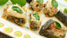 Sardines farcies au basilic