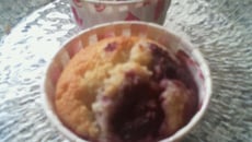 Muffins amandes framboises chocolat blanc