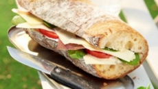 Baguette de gruyère AOC à l'ail