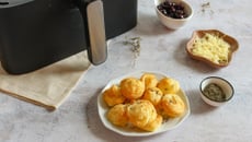 Mini gougères au fromage au Air Fryer