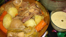 Pot-au-feu en gratin maison