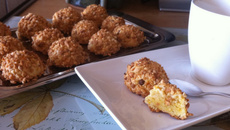 Boules aux amandes parfumées à l'orange