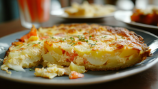 Gratin de pommes de terre et surimi