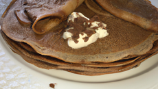 Pâtes à crepes au chocolat