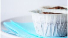 Muffins fondants au chocolat et à la crème de marrons