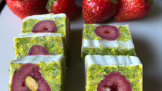 Calisson pistache - fraise